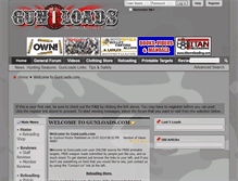 Tablet Screenshot of gunloads.com